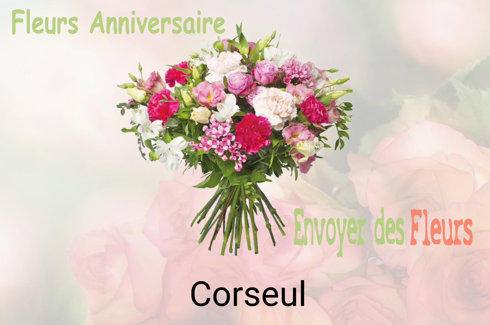 Bouquet de fleurs d’anniversaire livré à Corseul