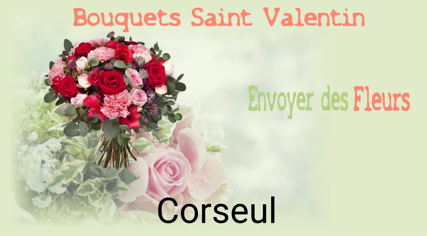 Roses de Saint-Valentin livrées à Corseul